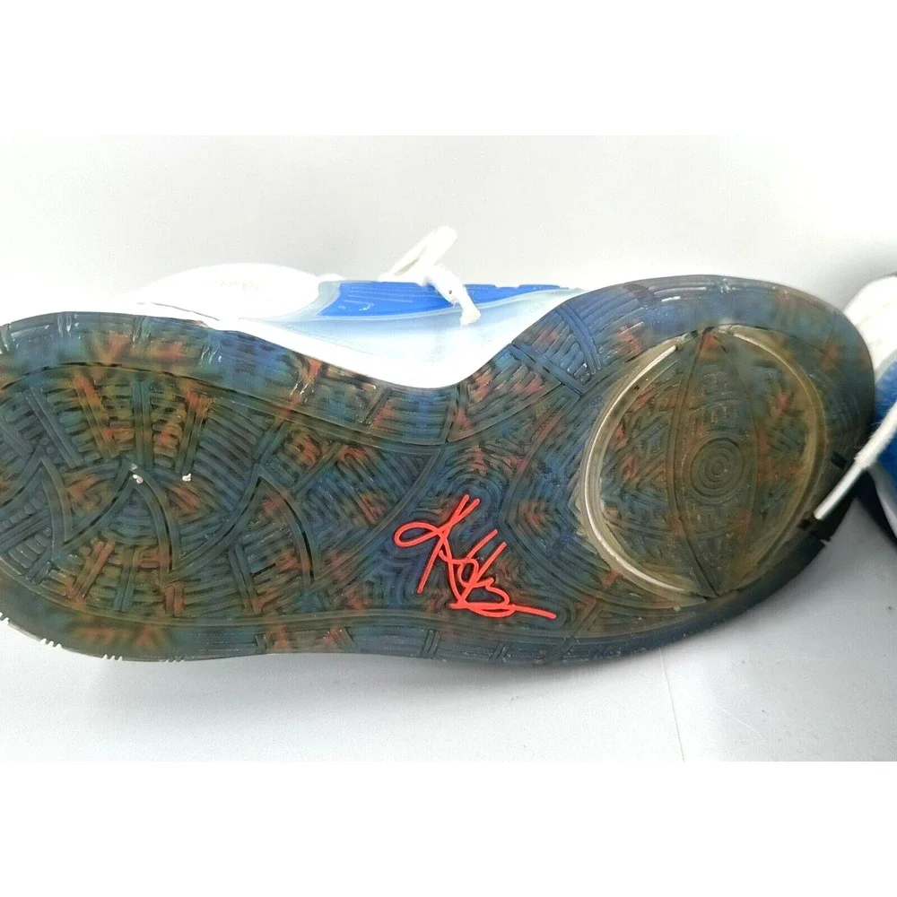 NIKE KYRIE‎ 6 WHITE SAPPHIRE LASER CRIMSON Youth Boy Size 6 Kyrie Irving